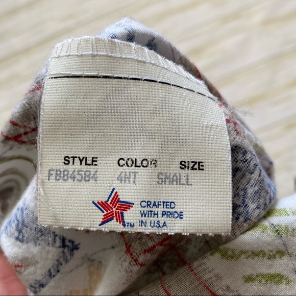 Vintage 1980’s Funky Print Shirt - Picture 6 of 8